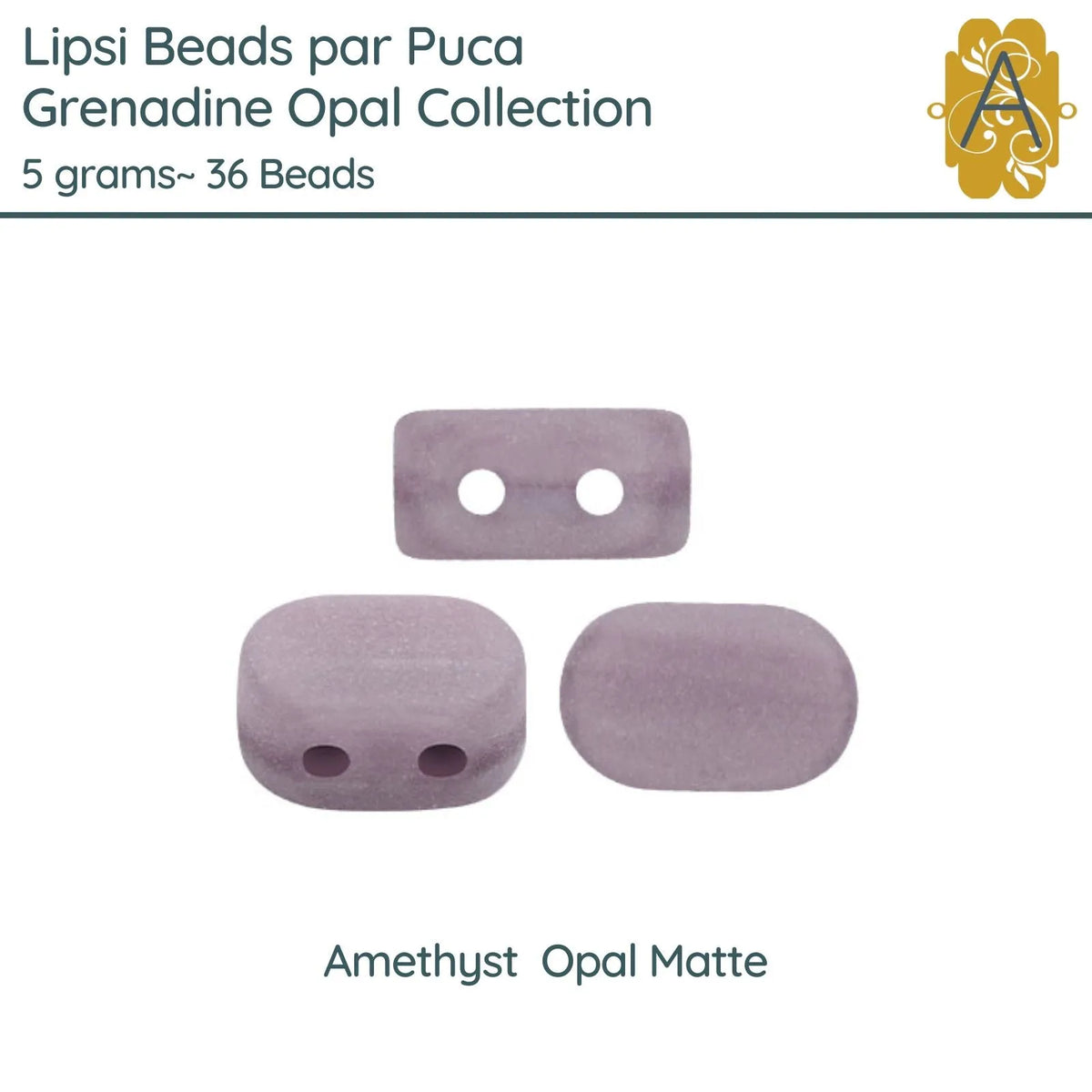 Lipsi par Puca, 5g, Amethyst Opal Collection, 8 Finishes - The Argus Collection