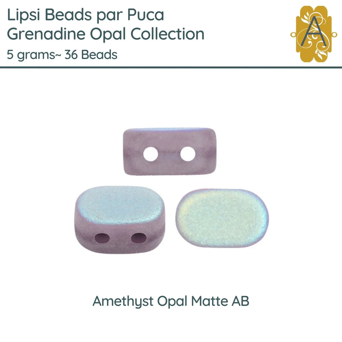 Lipsi par Puca, 5g, Amethyst Opal Collection, 8 Finishes - The Argus Collection