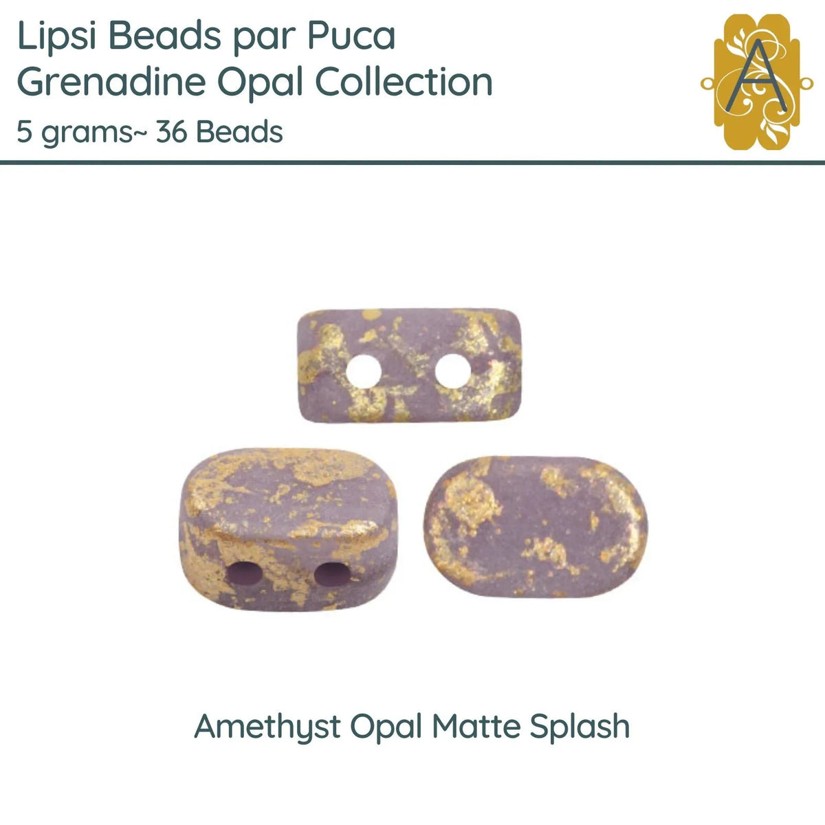 Lipsi par Puca, 5g, Amethyst Opal Collection, 8 Finishes - The Argus Collection