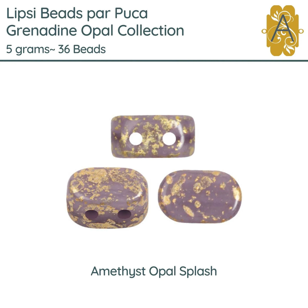 Lipsi par Puca, 5g, Amethyst Opal Collection, 8 Finishes - The Argus Collection