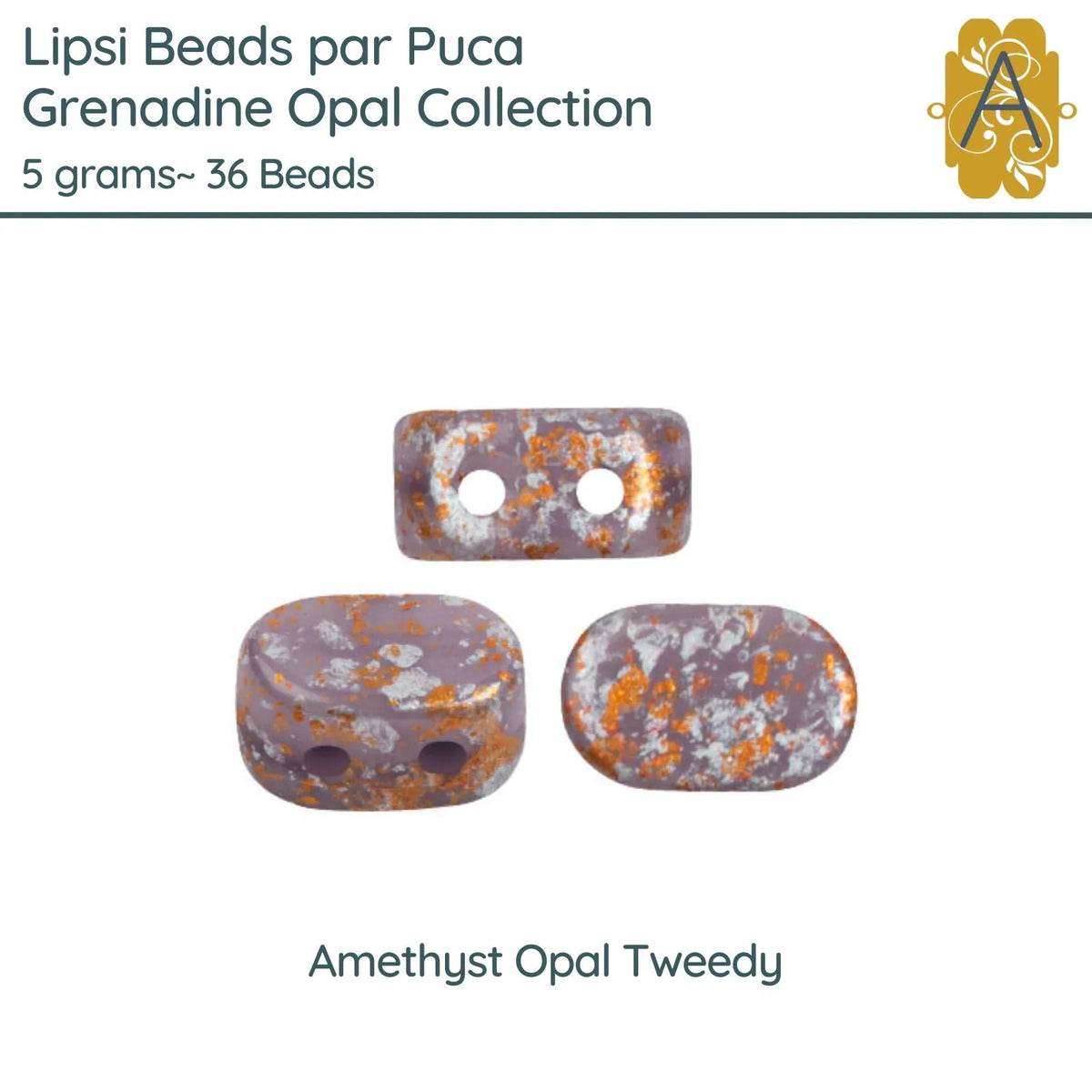 Lipsi par Puca, 5g, Amethyst Opal Collection, 8 Finishes - The Argus Collection