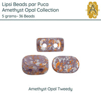Lipsi par Puca, 5g, Amethyst Opal Collection, 8 Finishes - The Argus Collection