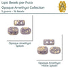 Lipsi par Puca, 5g, Amethyst Collection, 10 Finishes - The Argus Collection