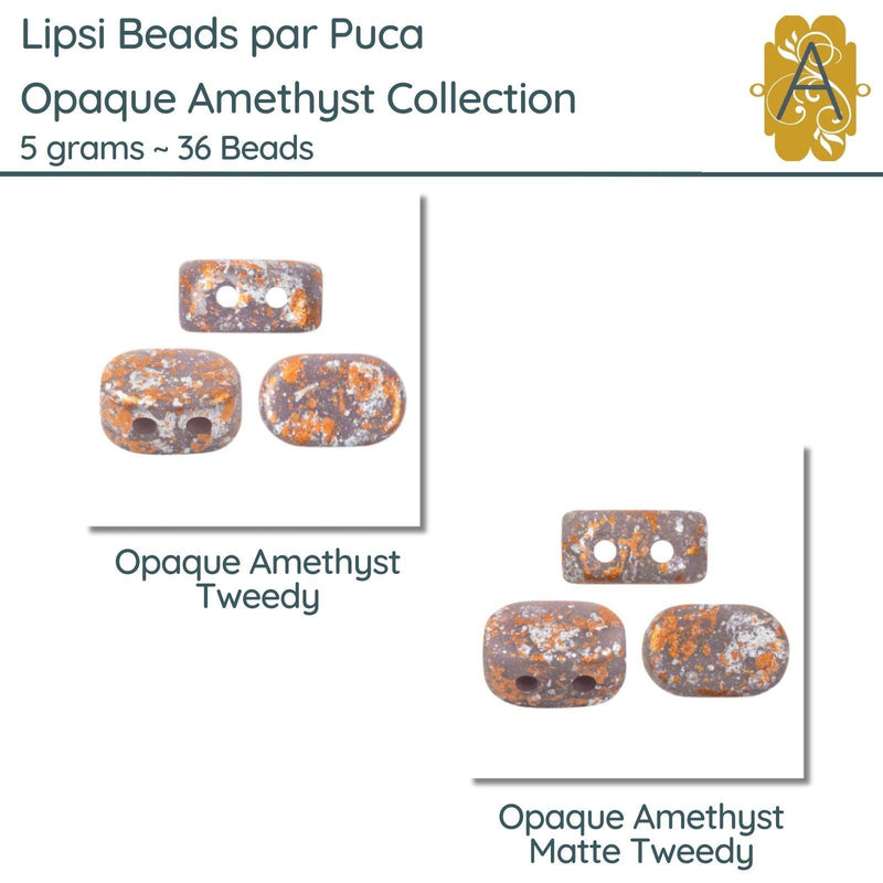 Lipsi par Puca, 5g, Amethyst Collection, 10 Finishes - The Argus Collection