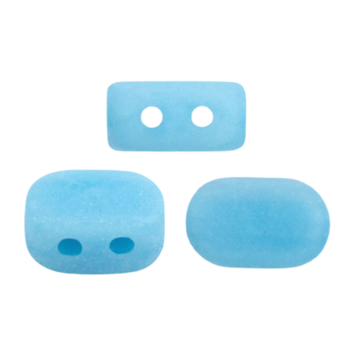 Lipsi Beads Opaque Aqua Matte