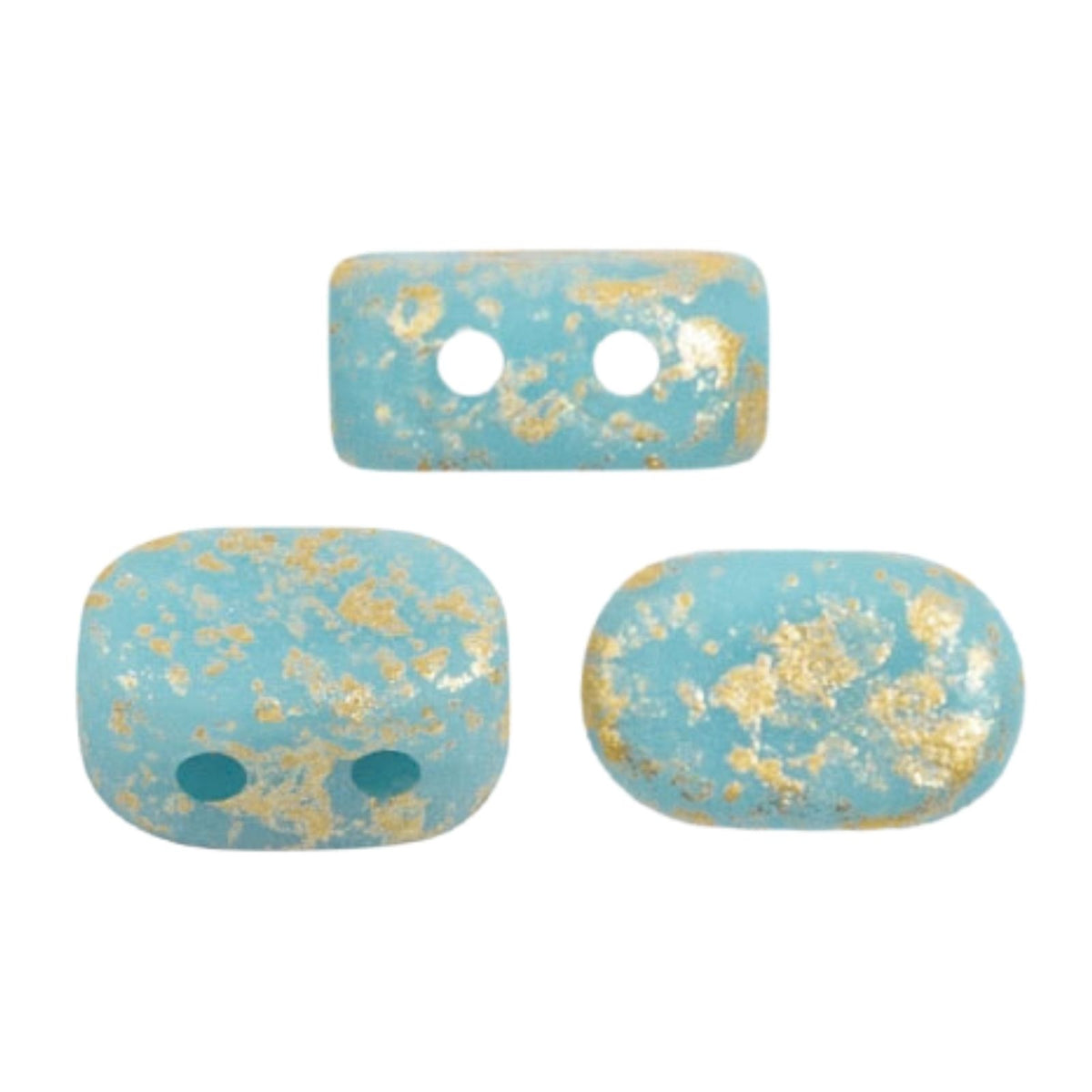 Lipsi Beads Opaque Aqua Matte Splash