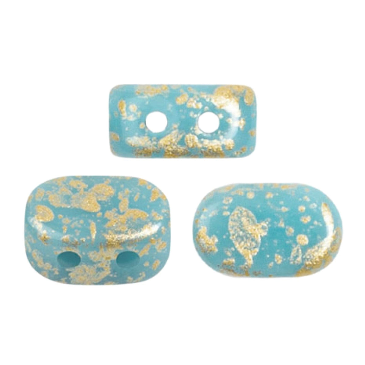 Lipsi Beads Opaque Aqua Splash