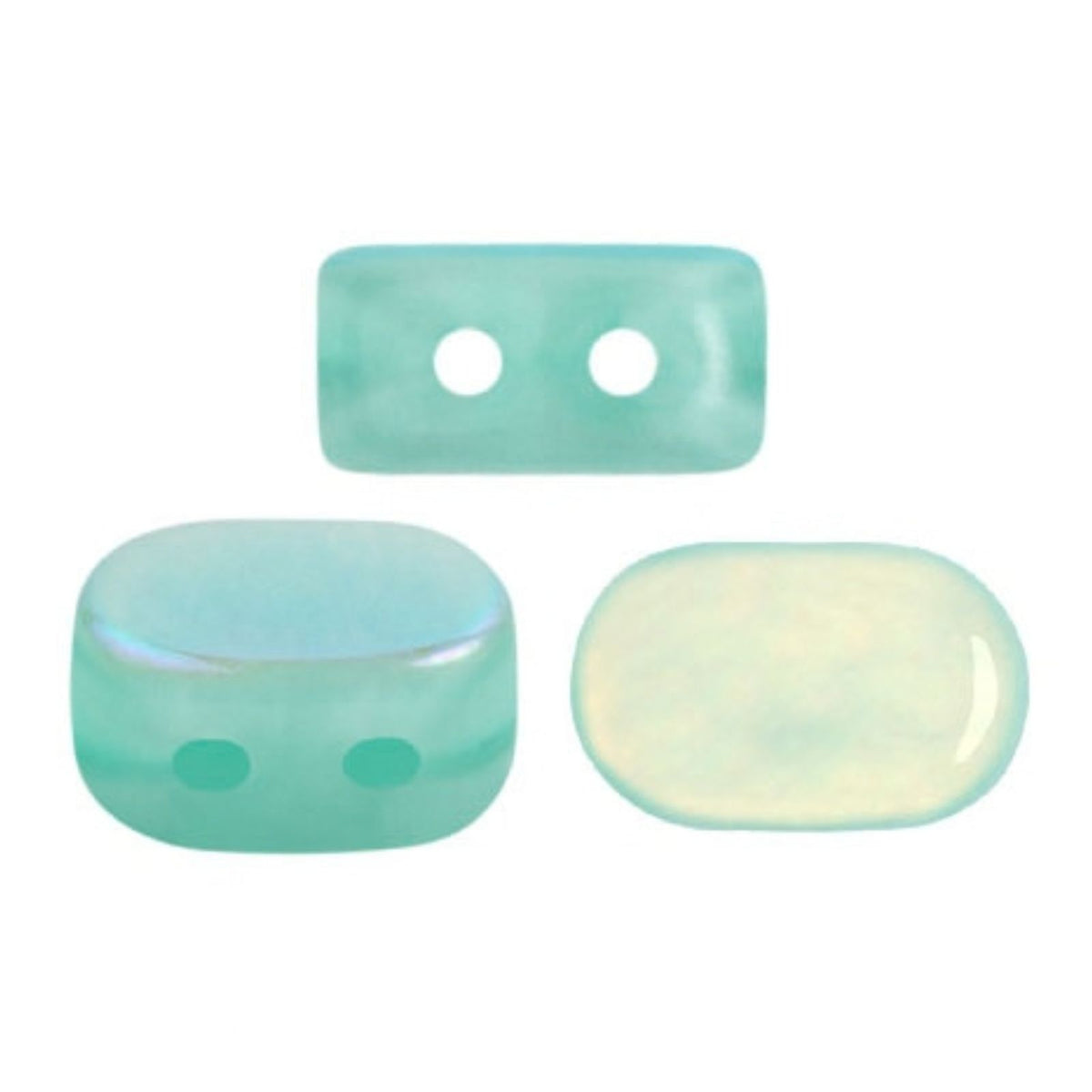 Lipsi Beads Blue Green Opal AB