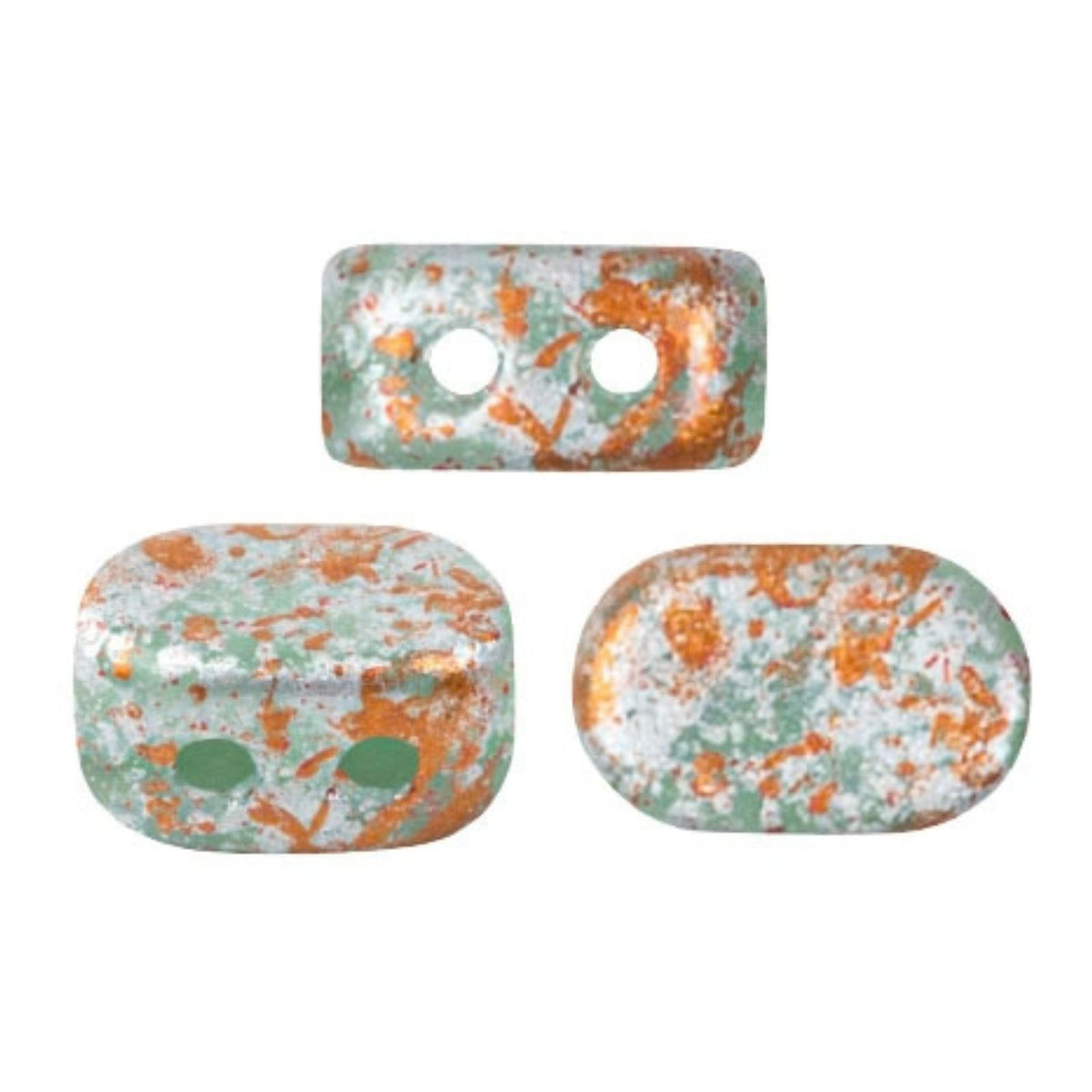 Lipsi Beads Blue Green Opal Tweedy