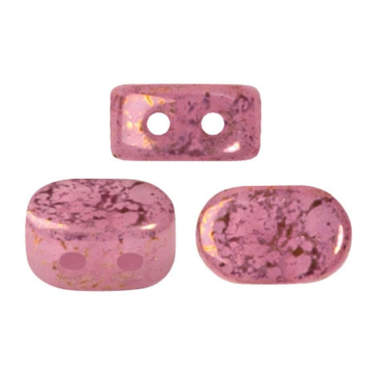 Lipsi Beads Light Rose Opal Bronze