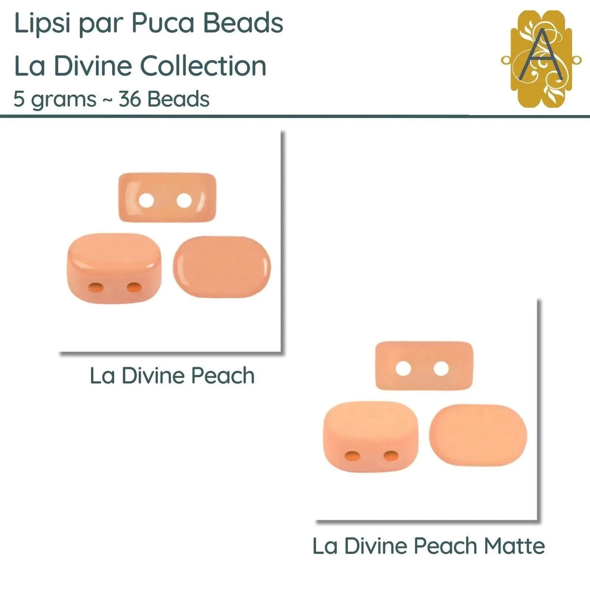 Lipsi par Puca, 5g, La Divine Collection, 10 Colors - The Argus Collection