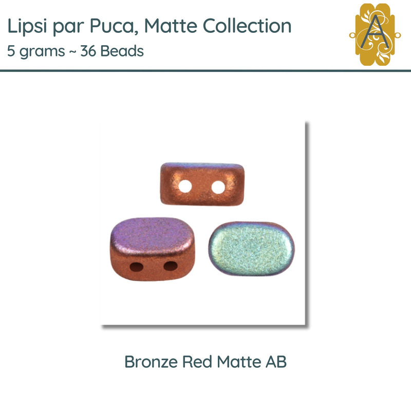 Lipsi par Puca, 5g, New Matte Collection, 5 Colors