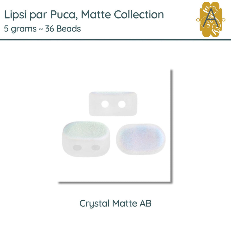 Lipsi par Puca, 5g, New Matte Collection, 5 Colors - The Argus Collection