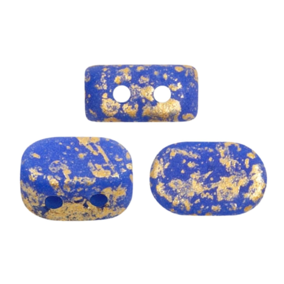 Lipsi Beads Opaque Sapphire Matte Splash