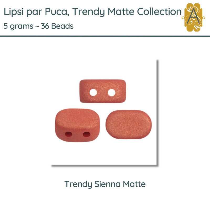 Lipsi par Puca, 5g, Trendy Matte Collection, 10 Colors - The Argus Collection