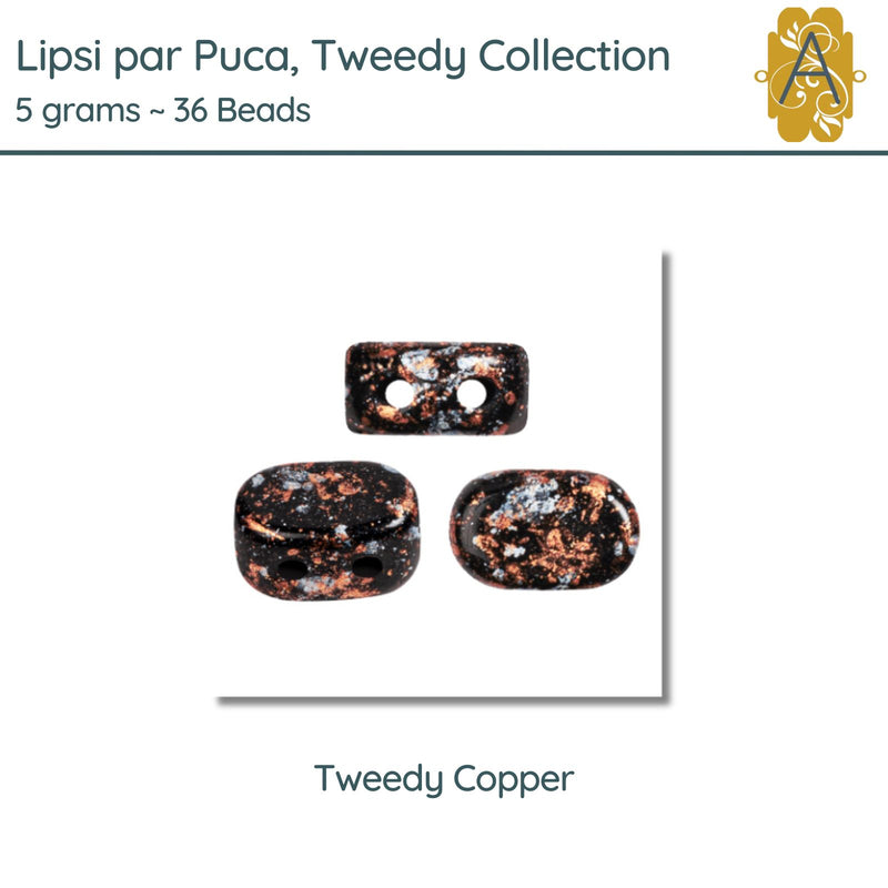 Lipsi par Puca, 5g, Tweedy Collection, 7 Colors - The Argus Collection