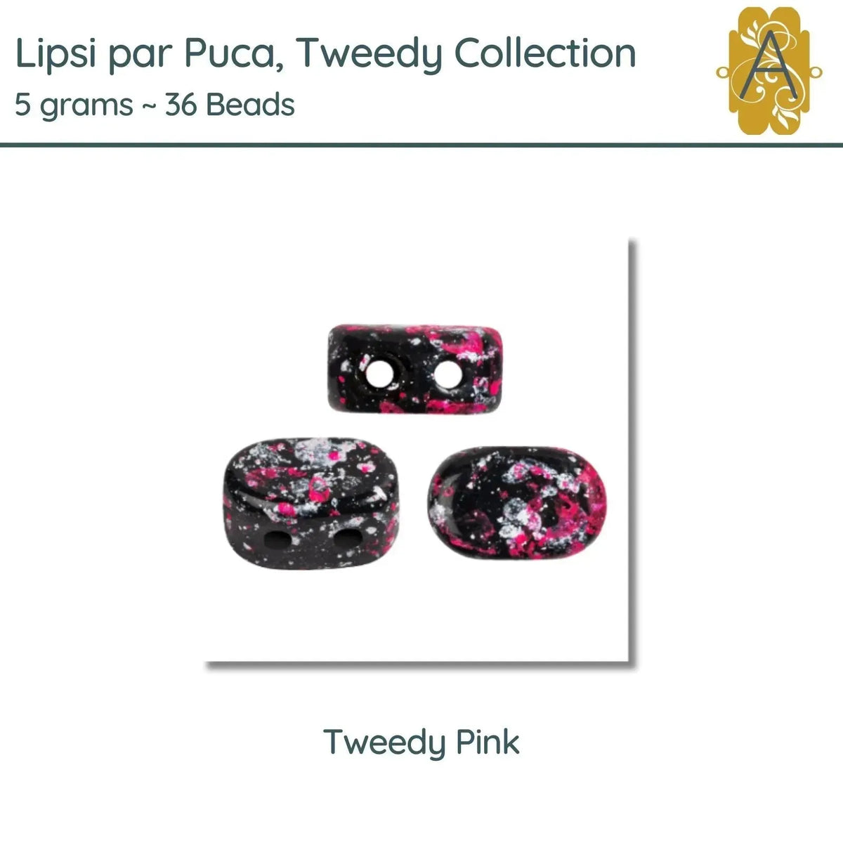 Lipsi par Puca, 5g, Tweedy Collection, 7 Colors - The Argus Collection