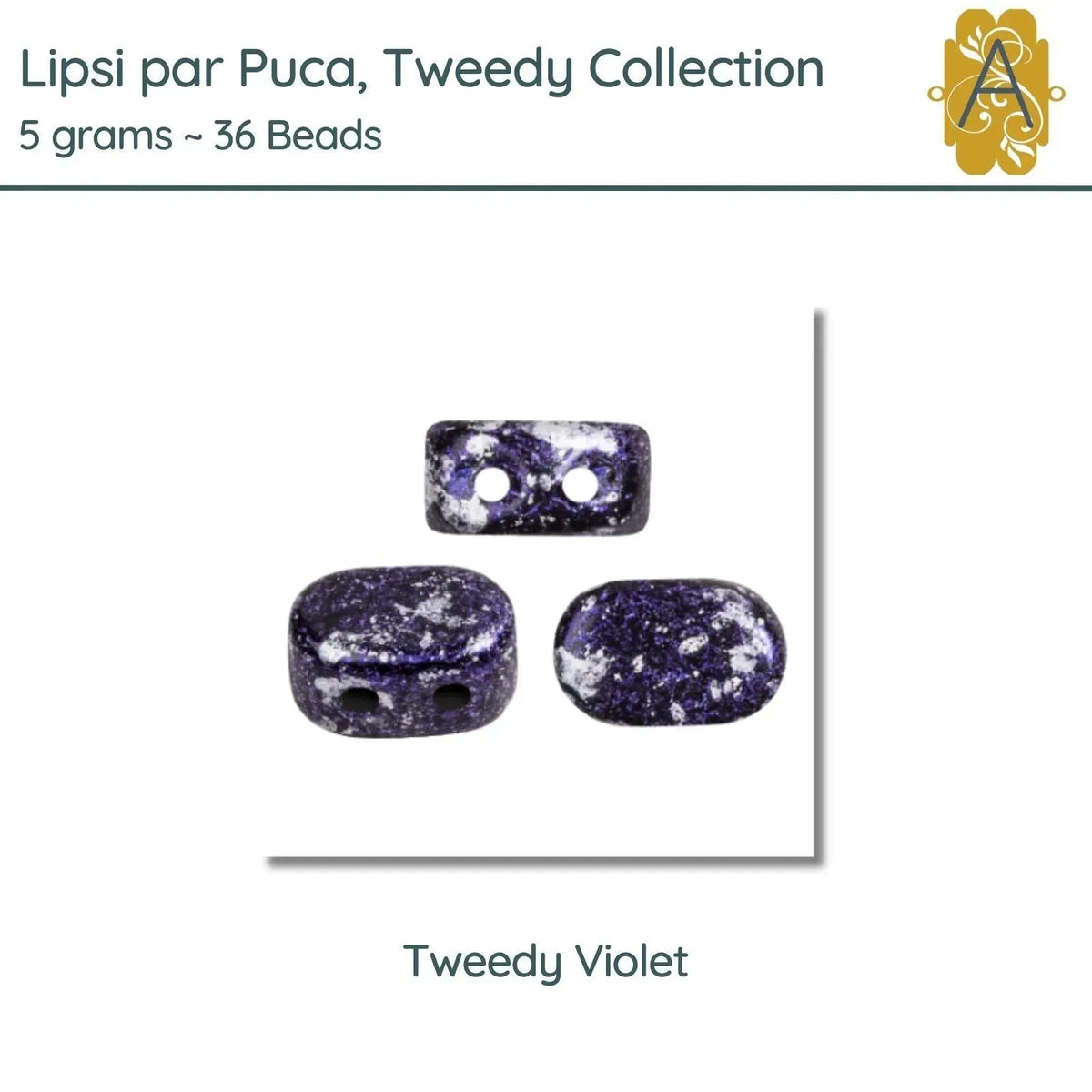 Lipsi par Puca, 5g, Tweedy Collection, 7 Colors - The Argus Collection