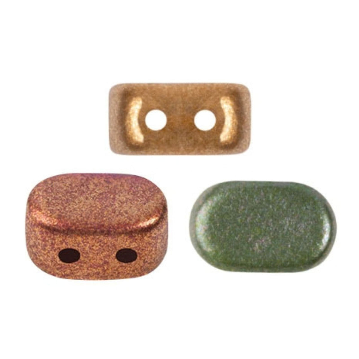 Lipsi Beads Yellow Gold Metallic Iris