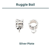 Ruggle Bail, Silver Plate, 2 or 10 Pieces - The Argus Collection