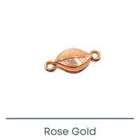 Lock-It®, 1-Strand Magnetic Leaf Clasp, 2 Finishes