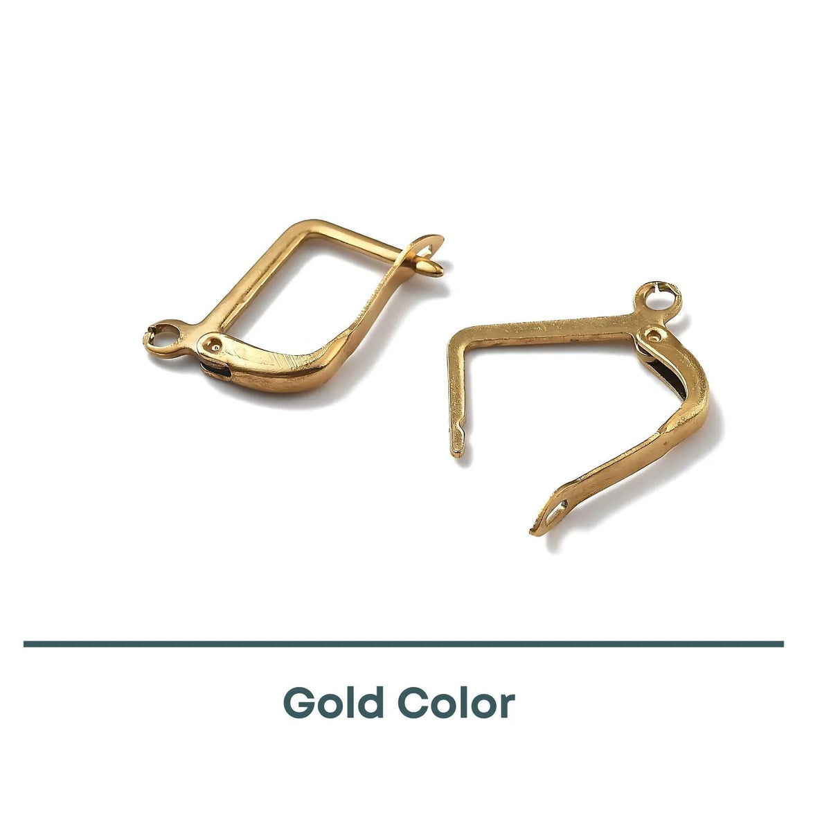 Loire 4, Closed Loop Leverback, 304 Stainless Steel, 2 Pair - The Argus Collection