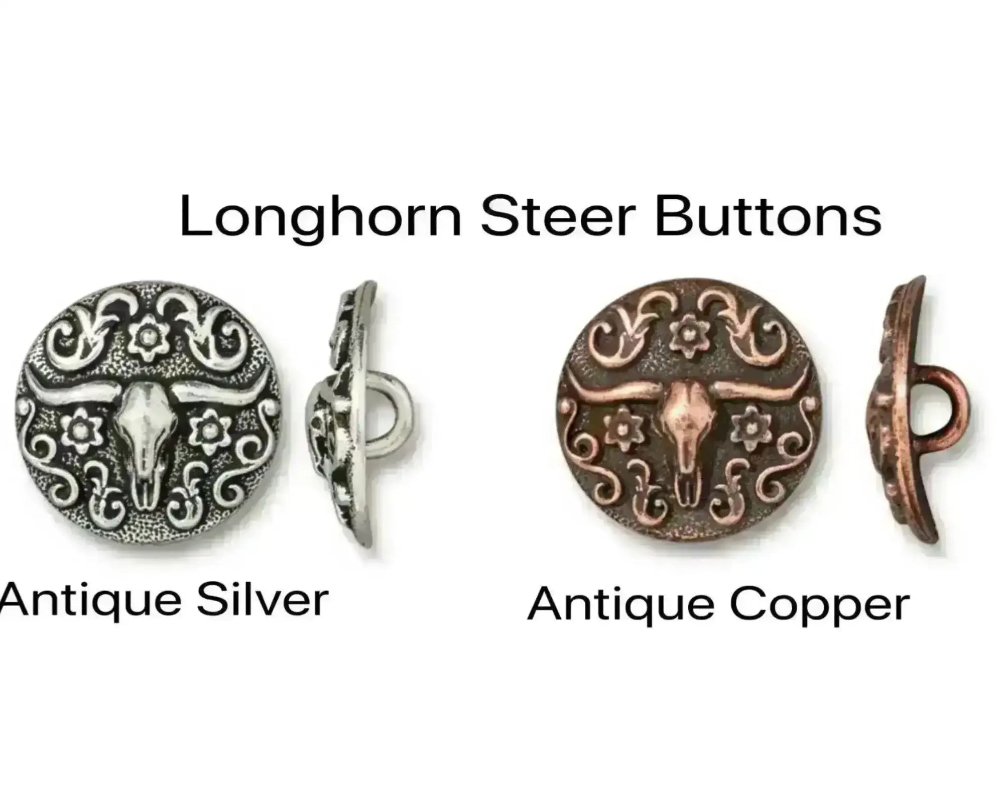 LonghornSteerbuttons - The Argus Collection