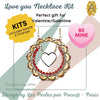 Love You  par Puca Necklace Kits