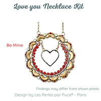 Love You  par Puca Necklace Kits