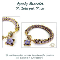 Lovely Bracelet Pattern par Puca