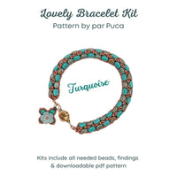 LovelyBraceletKitTurquoise - The Argus Collection