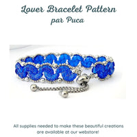 Lover Bracelet Pattern par Puca