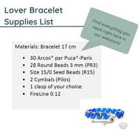 Lover Bracelet Pattern par Puca