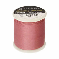 Miyuki Beading Thread, 55 Yards, Pink - The Argus Collection
