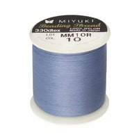 Miyuki Beading Thread, 55 Yards, Light Blue - The Argus Collection