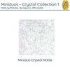 Miniduo Beads, 10g., Crystal Collection #1, 4 Finishes - The Argus Collection