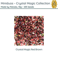 Miniduo Beads, 10g, Magic Collection, 7 Colors - The Argus Collection