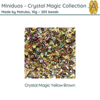 Miniduo Beads, 10g, Magic Collection, 7 Colors - The Argus Collection