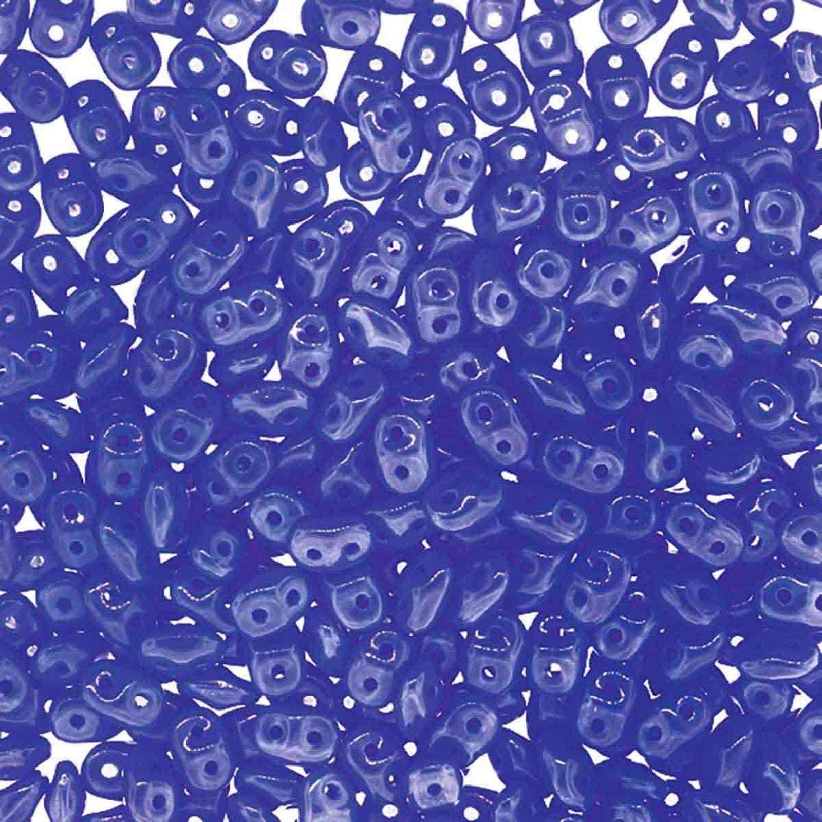 MIniduo Beads, Opaque Blue
