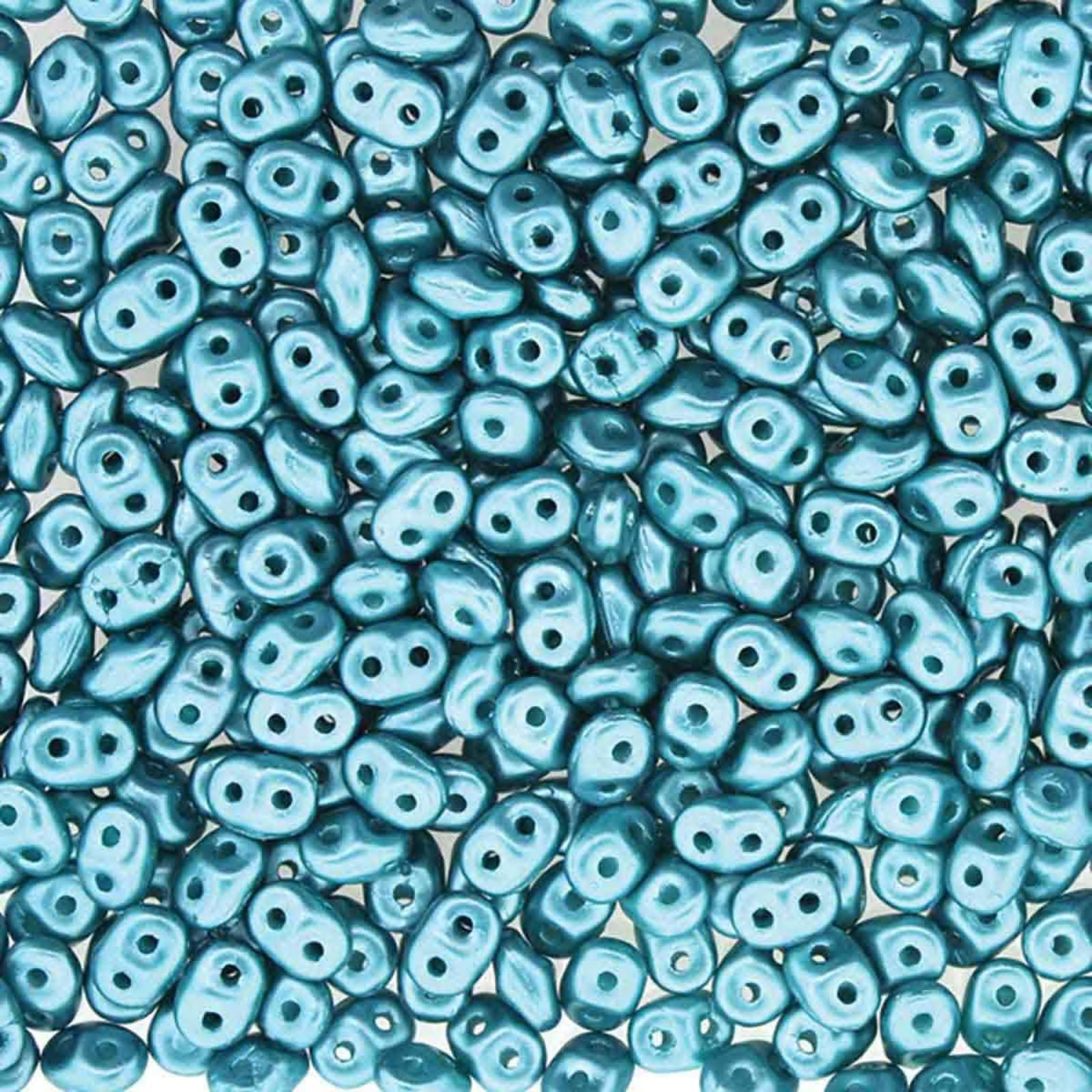 MIniduo Beads, Pastel Emerald