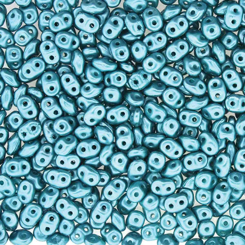 MIniduo Beads, Pastel Emerald