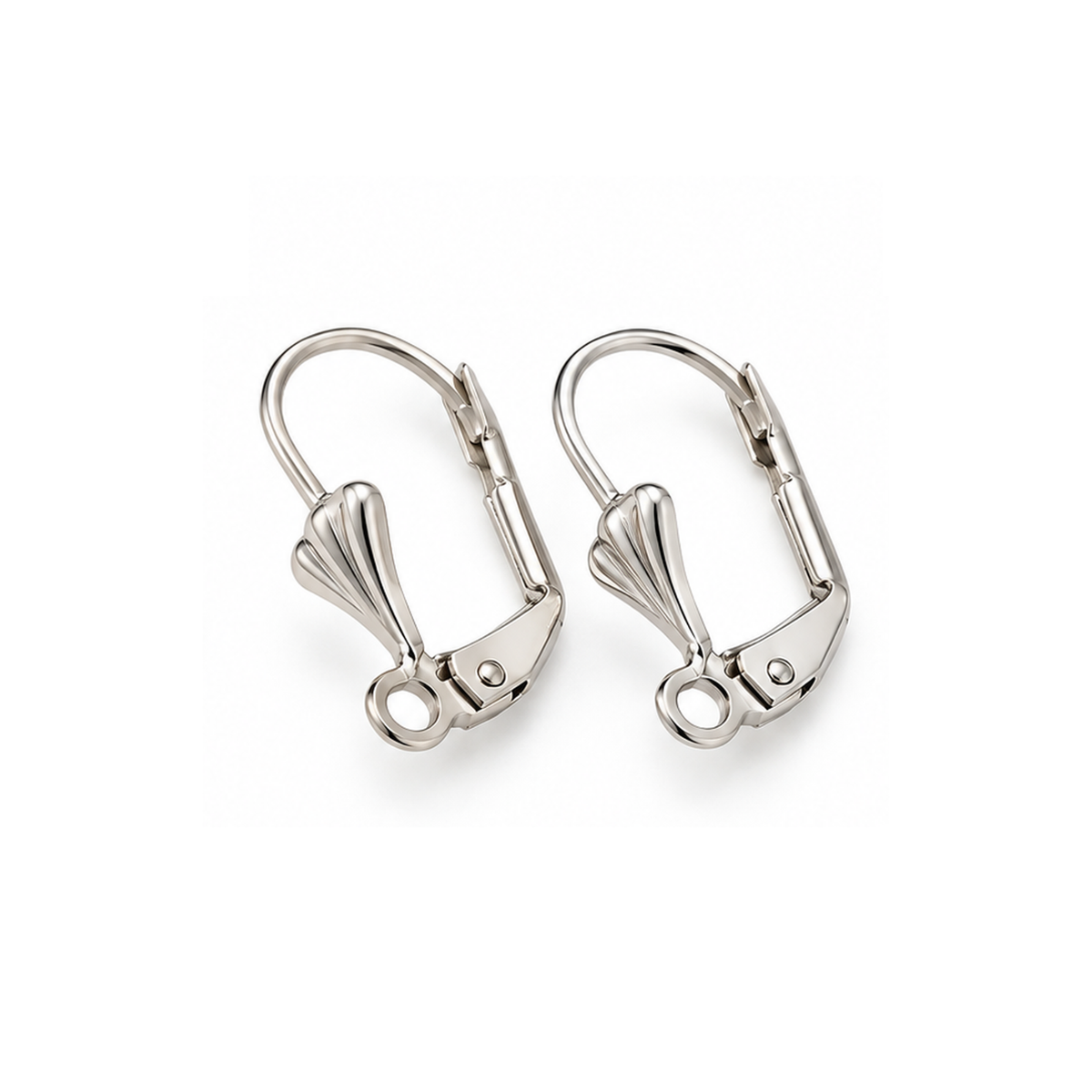 MONACO10Earwires-Platinum - The Argus Collection