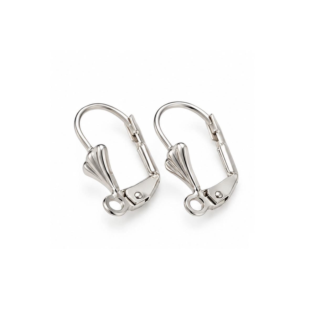 MONACO10Earwires-Silver - The Argus Collection