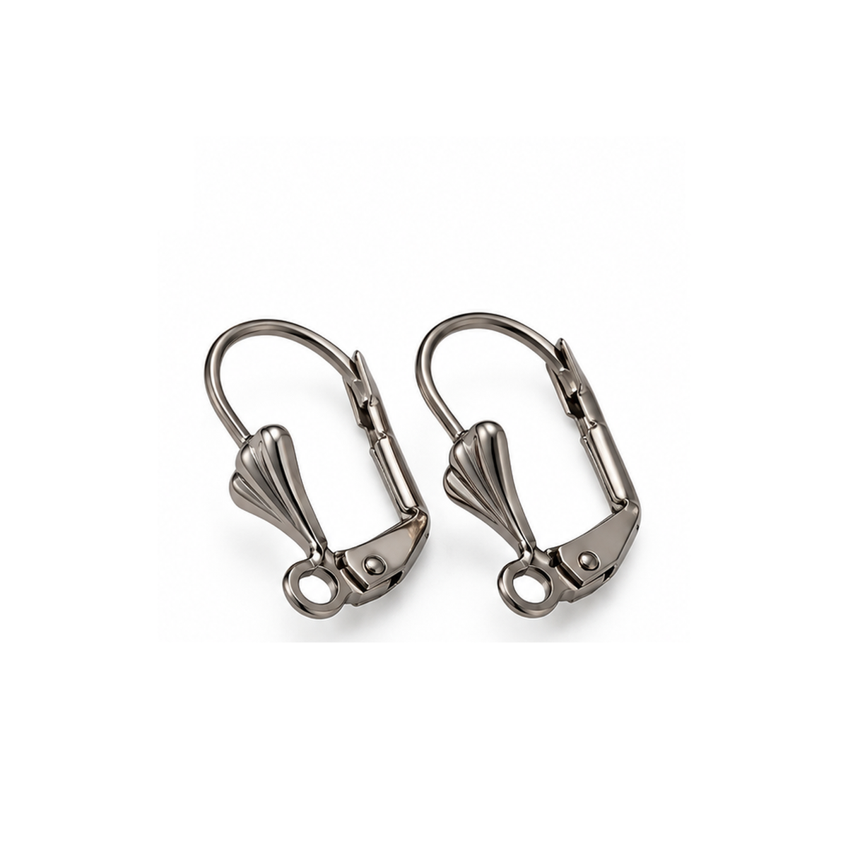 MONACO10Earwires-Stainless - The Argus Collection