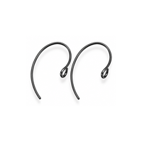 MONACO3Earwires-Black - The Argus Collection