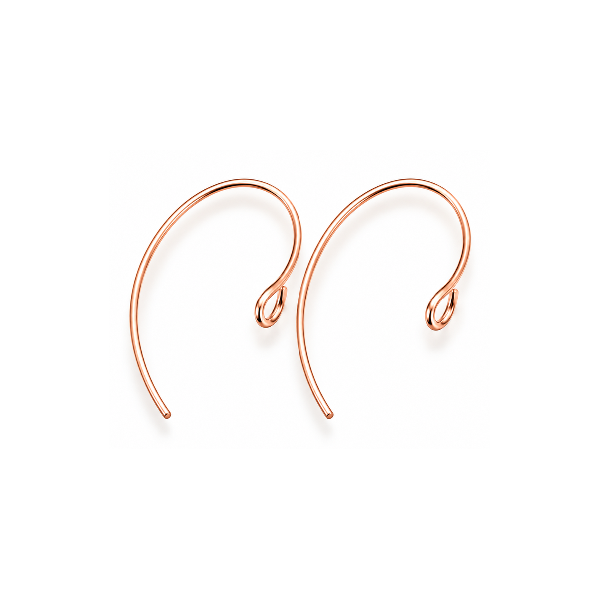 MONACO3Earwires-RoseGold - The Argus Collection