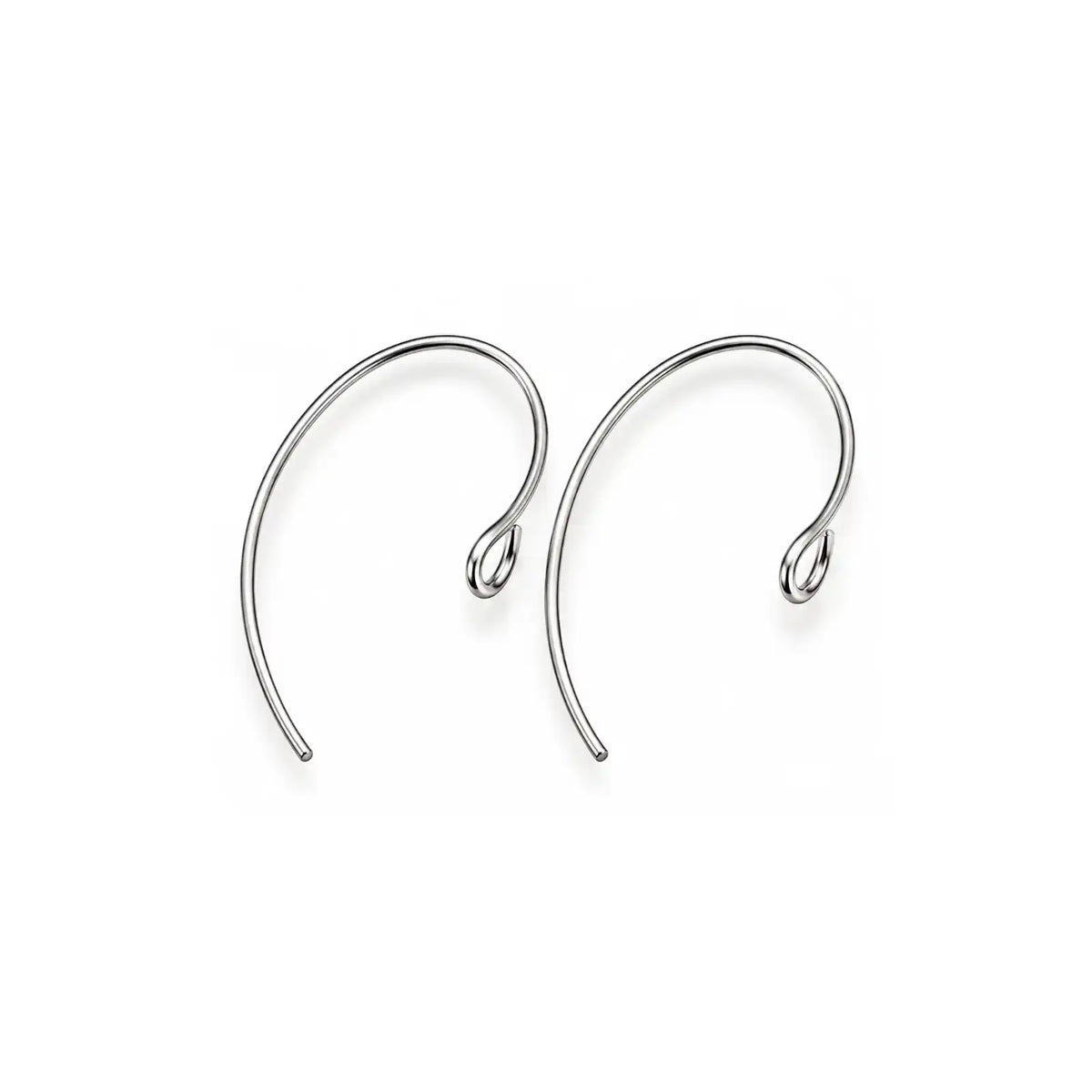 MONACO3Earwires-Steel - The Argus Collection