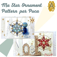 Ma Star Ornament Pattern par Puca - The Argus Collection