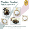 Madison Pendant Pattern par Puca - The Argus Collection
