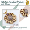 Mafate Pendant Pattern par Puca - The Argus Collection